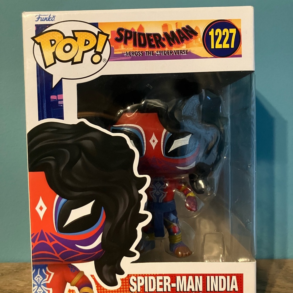Funko Pop! Spider-Man India Red and Black Figure